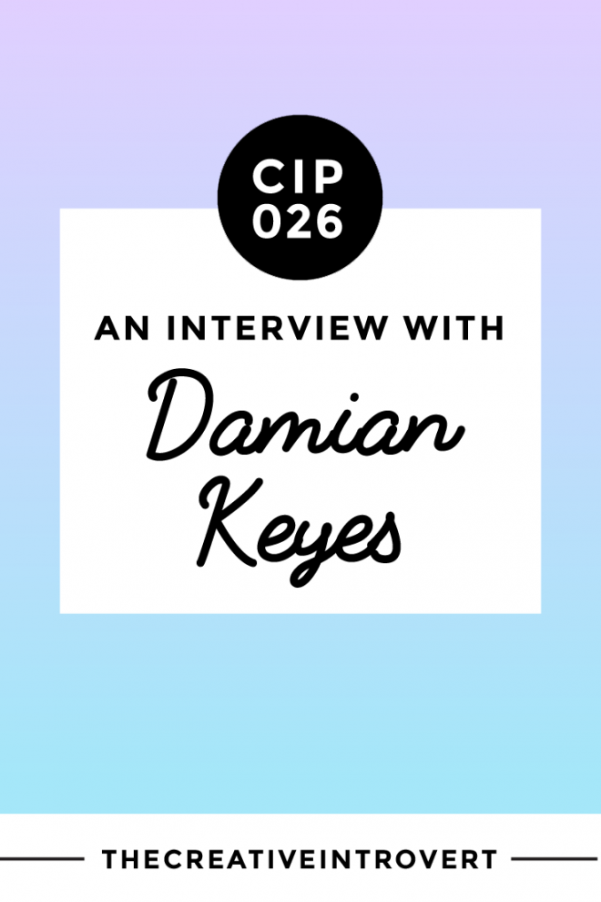 An interview with Damian Keyes